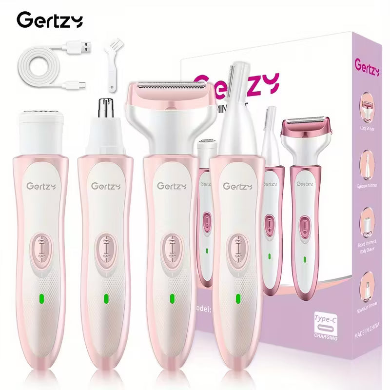 Hair Removal Electric Razor Kit