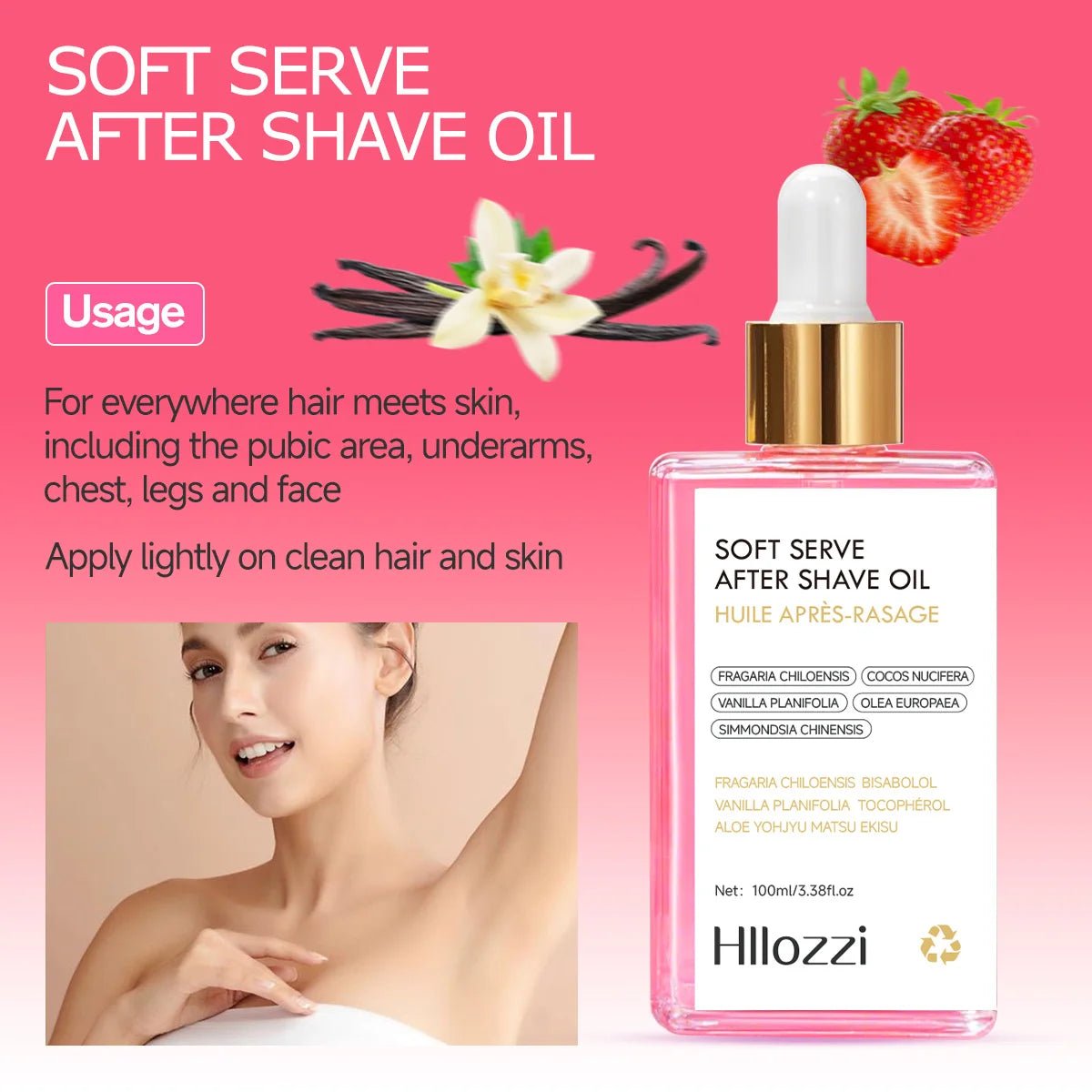 Soft Serve After Shave Oil