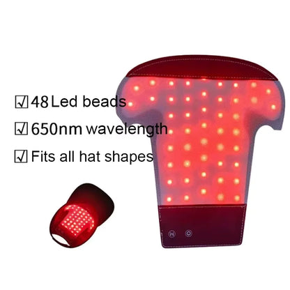 LED Light Hair Growth Therapy Hat For Hair Loss
