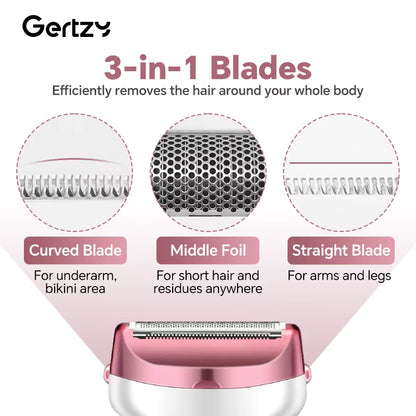 Hair Removal Electric Razor Kit