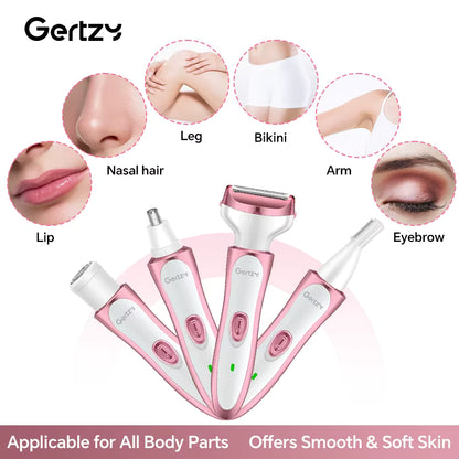 Hair Removal Electric Razor Kit