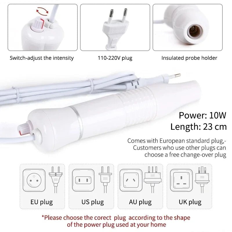 High Frequency Wand For Skin & Hair Loss