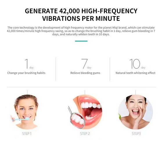Electric Toothbrush 6-Speed Mode