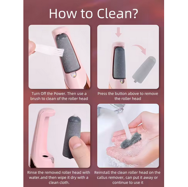 Electric Foot Grinder Exfoliater