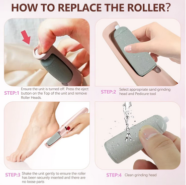 Electric Foot Grinder Exfoliater