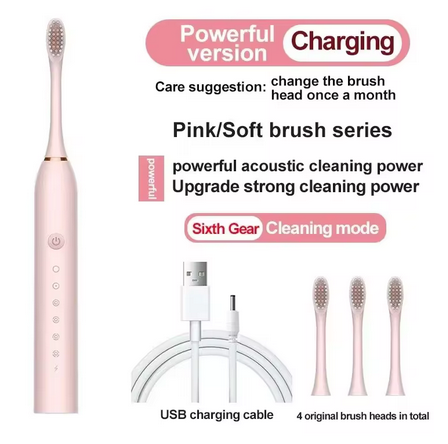 Electric Toothbrush 6-Speed Mode