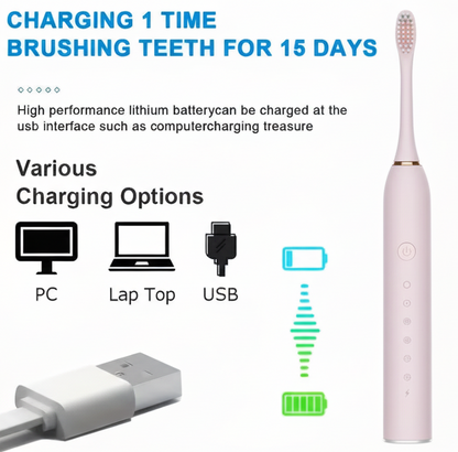 Electric Toothbrush 6-Speed Mode