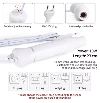 High Frequency Wand For Skin & Hair Loss