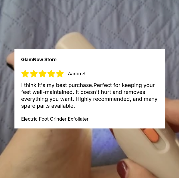 Electric Foot Grinder Exfoliater