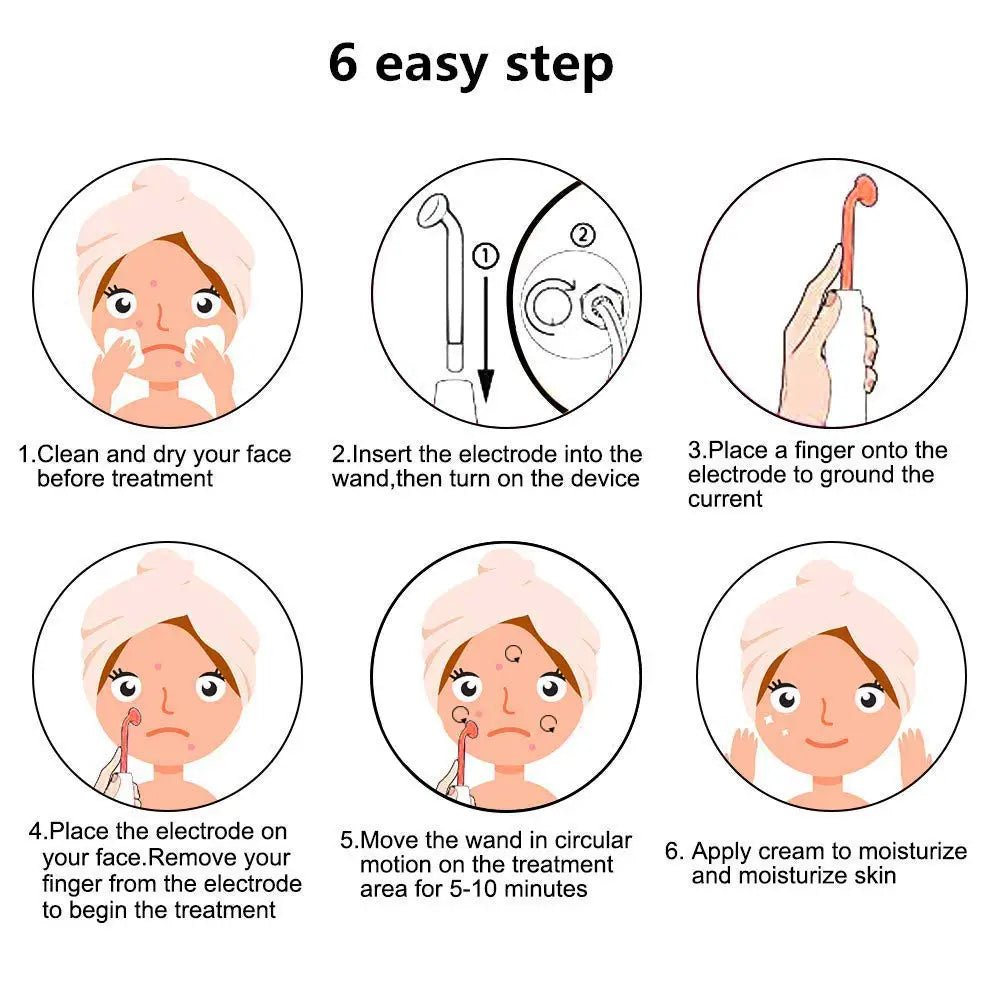 High Frequency Wand For Skin & Hair Loss