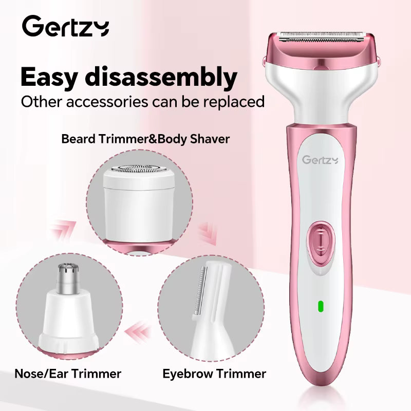 Hair Removal Electric Razor Kit